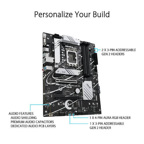 Asus Prime B760-Plus D4 Motherboard