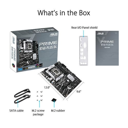 Asus Prime B760-Plus D4 Motherboard