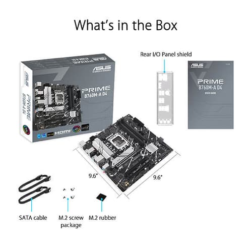 Asus Prime B760M-A D4 Motherboard