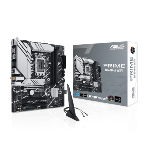 Asus Prime B760M-A WIFI DDR5 M-ATX Motherboard