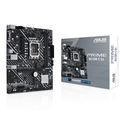 Asus Prime H610M-E D4 M-ATX Motherboard