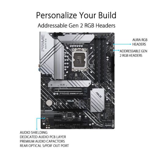 Asus Prime Z690-P D4 Motherboard