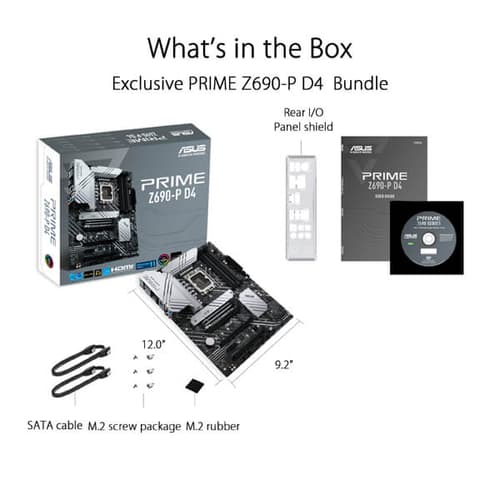 Asus Prime Z690-P D4 Motherboard