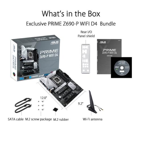 Asus Prime Z690-P WIFI D4 Motherboard