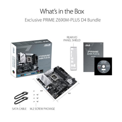 Asus Prime Z690M-Plus D4 Motherboard