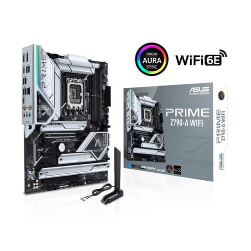 Asus PRIME Z790-A WIFI Motherboard (Intel Socket 1700/14th, 13th and 12th Generation Core Series CPU/Max 128GB DDR5 7200MHz Memory)