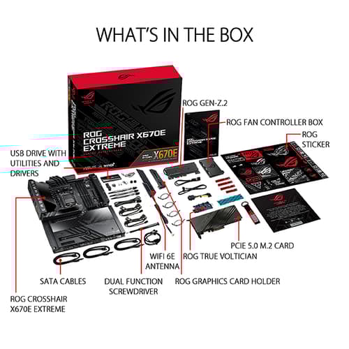 Asus ROG Crosshair X670E Extreme (Wi-Fi) Motherboard