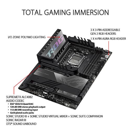 Asus ROG Crosshair X670E Hero (Wi-Fi) Motherboard