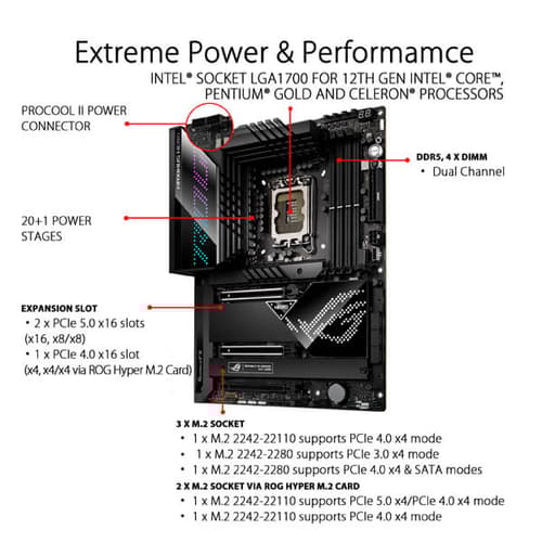 Asus ROG Maximus Z690 Hero (Wi-Fi) Motherboard