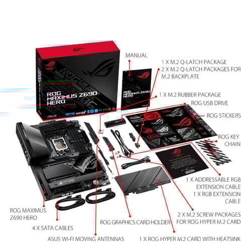 Asus ROG Maximus Z690 Hero (Wi-Fi) Motherboard