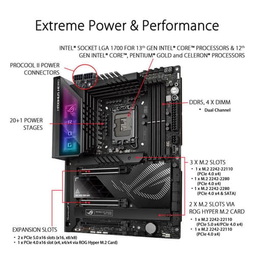 Asus ROG MAXIMUS Z790 Hero WIFI Motherboard