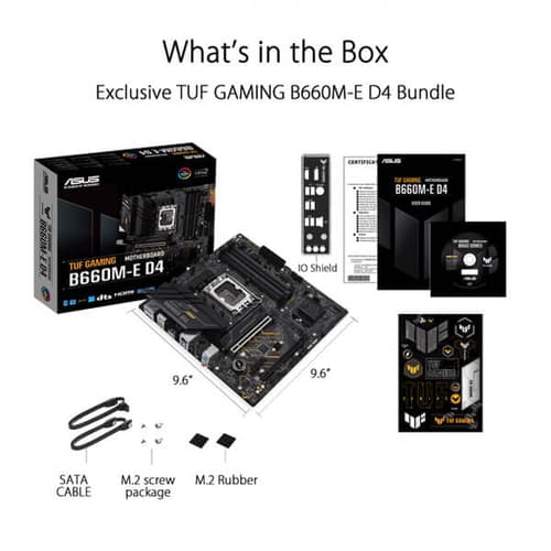 Asus TUF Gaming B660M-E D4 Motherboard