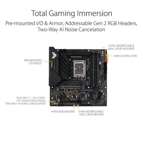 Asus TUF Gaming B660M-PLUS D4 Motherboard