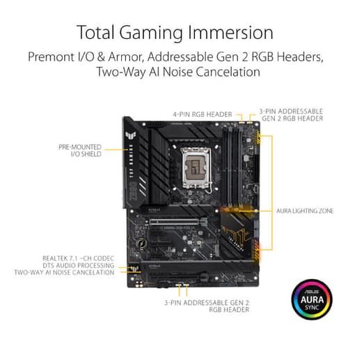 Asus TUF Gaming Z690-Plus D4 Motherboard