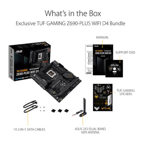 Asus TUF Gaming Z690-Plus WIFI D4 Motherboard
