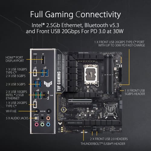 Asus TUF Gaming Z790-PRO WIFI Motherboard