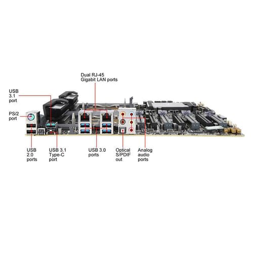 Asus WS C621E Sage Workstation Motherboard