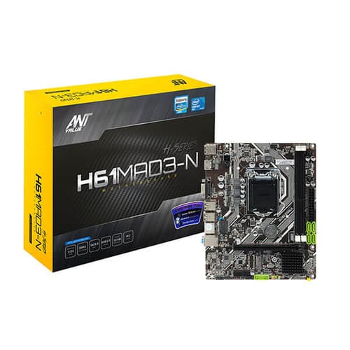 Ant Value H61MAD3-N DDR3 Motherboard