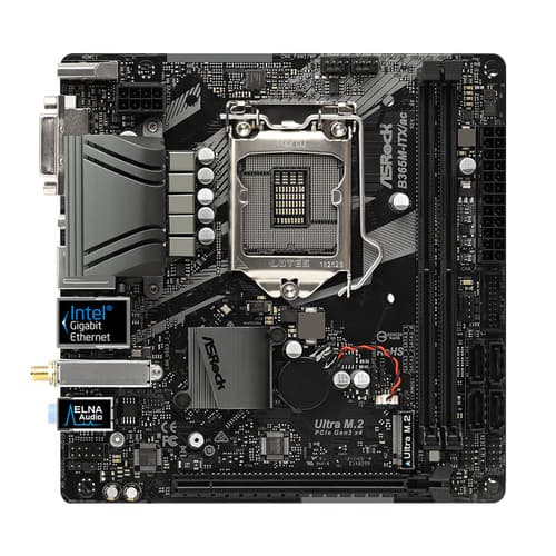 ASRock B365M-ITX/ac (Wi-Fi) Motherboard