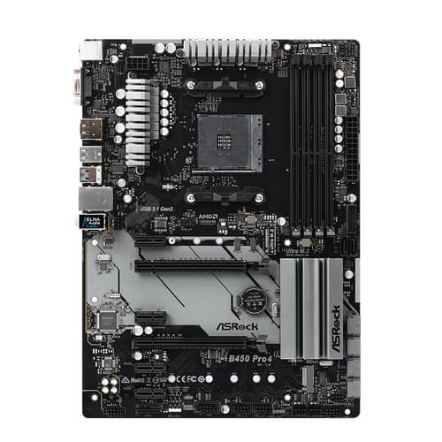 ASRock B450 Pro4 Motherboard