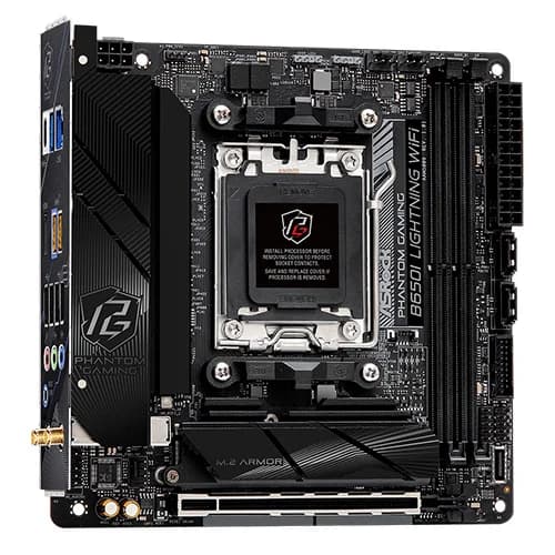ASRock PG B650I Lightning WiFi M-ITX Motherboard