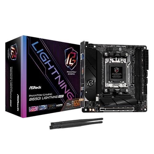 ASRock PG B650I Lightning WiFi M-ITX Motherboard