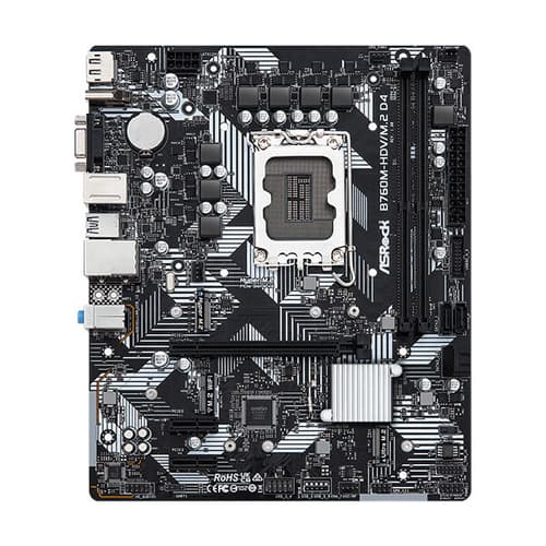 ASRock B760M-HDV/M.2 D4 M-ATX Motherboard
