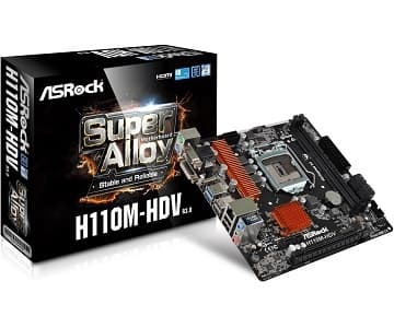 Asrock H110M HDV R3.0