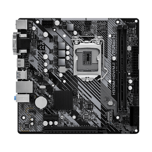 ASRock H370M-HDV/M.2 DDR4 M-ATX Motherboard