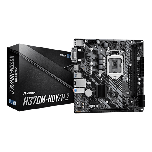 ASRock H370M-HDV/M.2 DDR4 M-ATX Motherboard
