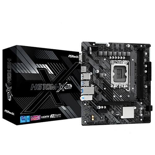ASRock H610M-X D5 M-ATX Motherboard