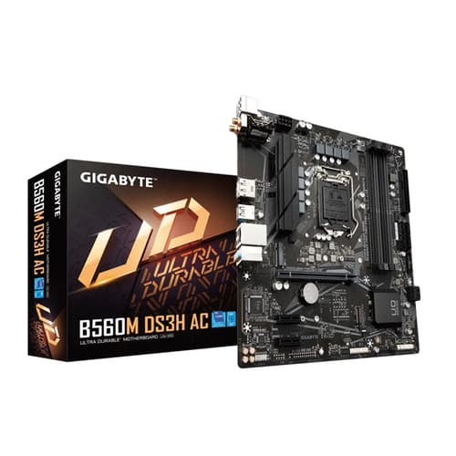 Gigabyte B560M DS3H AC WiFi Motherboard