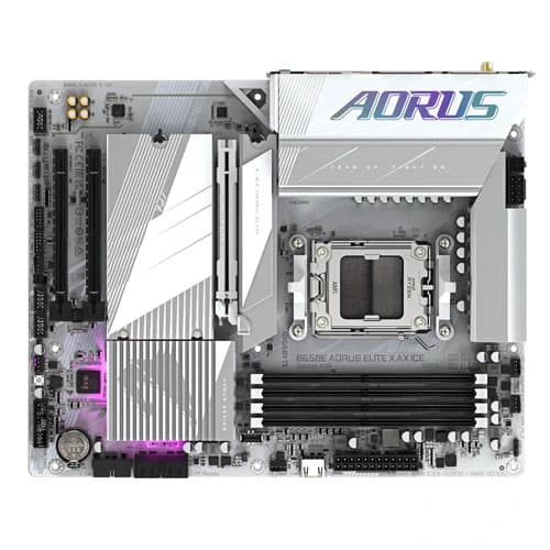 GIGABYTE B650E Aorus Elite X AX ICE ATX Motherboard
