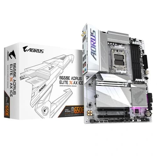 GIGABYTE B650E Aorus Elite X AX ICE ATX Motherboard
