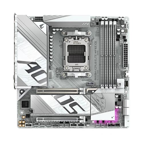 Gigabyte B850M Aorus Elite WIFI6E ICE M-ATX Motherboard