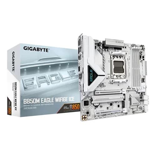 Gigabyte B850M Eagle WIFI6E Ice M-ATX Motherboard
