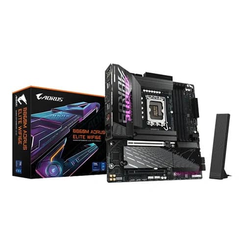 Gigabyte B860M Aorus Elite WIFI6E DDR5 M-ATX Motherboard