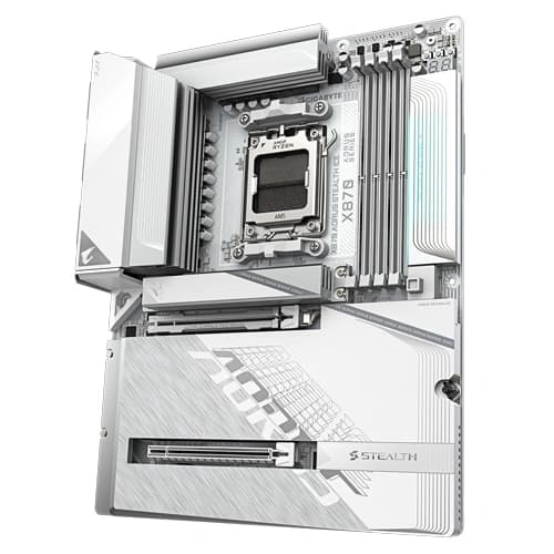 Gigabyte X870 Aorus Stealth ICE ATX Wi-Fi 7 Motherboard