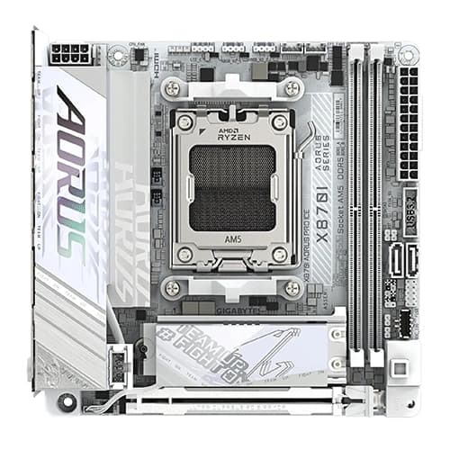 Gigabyte X870I Aorus Pro Ice WiFi7 M-ITX Motherboard