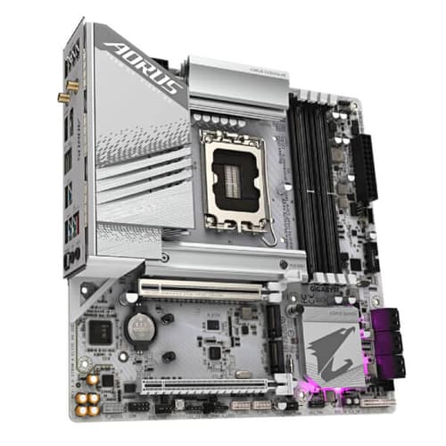 Gigabyte Z790M Aorus Elite AX Ice DDR5 Motherboard