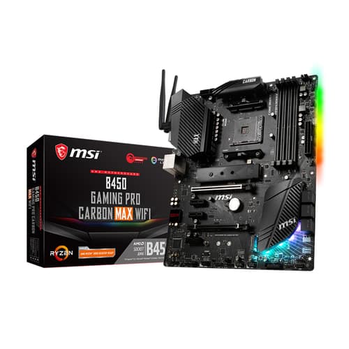 MSI B450 Gaming Pro Carbon Max Wi-Fi Motherboard