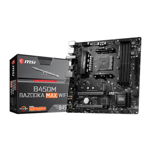 MSI B450M Bazooka Max Wi-Fi Motherboard