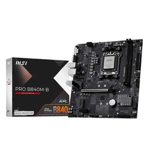 MSI Pro B840M-B DDR5 M-ATX Motherboard