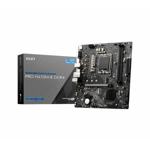 MSI Pro H610M-B DDR4 Motherboard