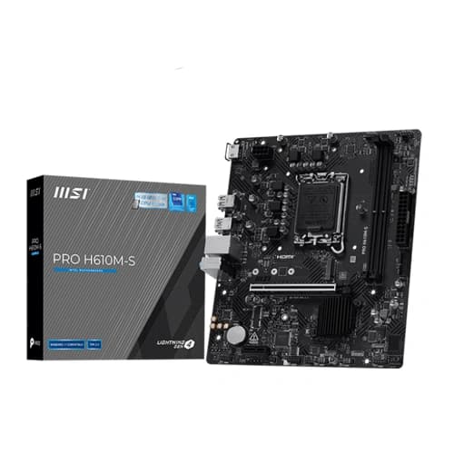 MSI PRO H610M-S M-ATX Motherboard