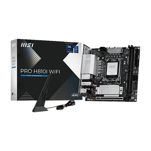 MSI Pro H810I WiFi7 DDR5 M-ITX Motherboard