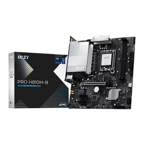 MSI PRO H810M-B DDR5 M-ATX Motherboard