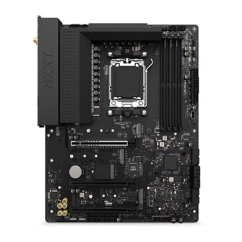Nzxt N7 B650E (Wi-Fi) Motherboard - Black Cover
