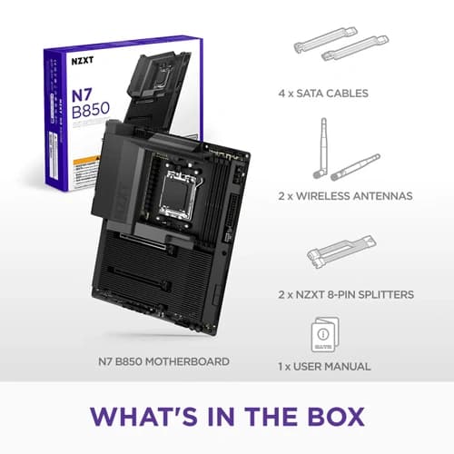 NZXT N7 B850 WIFI ATX Motherboard
