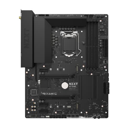 Nzxt N7 Z490 (Wi-Fi) Motherboard - Matte Black Cover